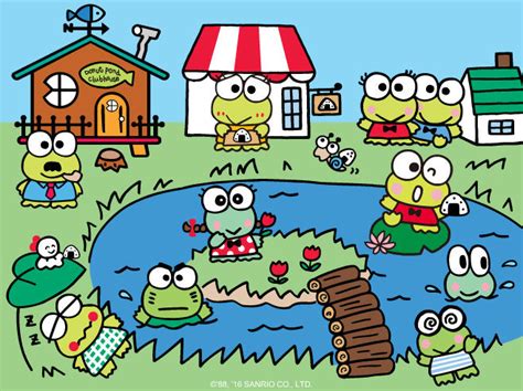 Keroppis Perfect Pond Party Sanrio