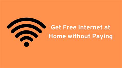 How To Get Free Internet At Home Without Paying In 2024 100 Working