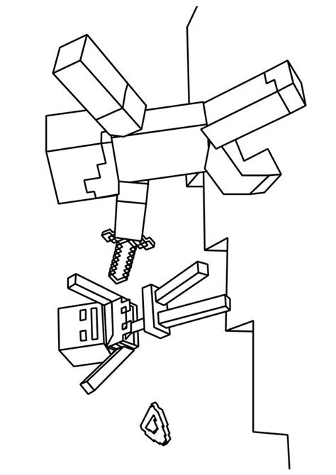 Minecraft Iron Golem Coloring Pages