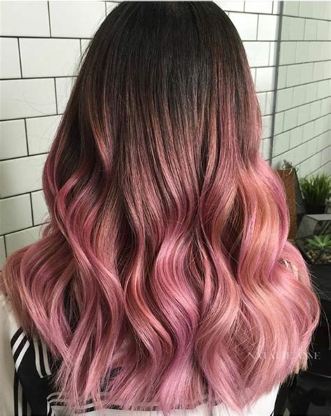 From Black Hair To Pink Belyage Steps 20 Gorgeous Examples Of Rose