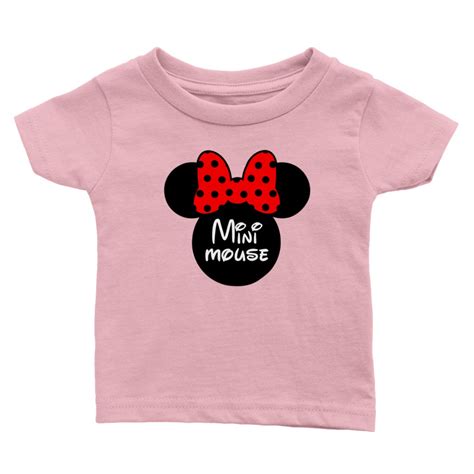 Camiseta Bebé Madre E Hija Mini Mouse ⋆ Escuqui