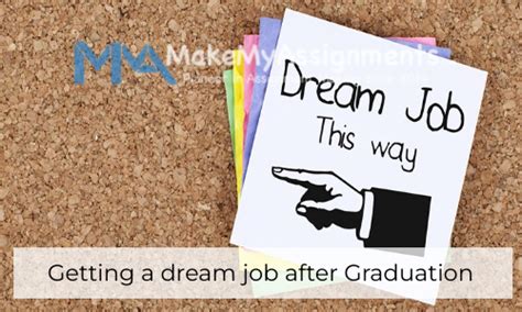 Getting A Dream Job After Graduation Makemyassignments Blog
