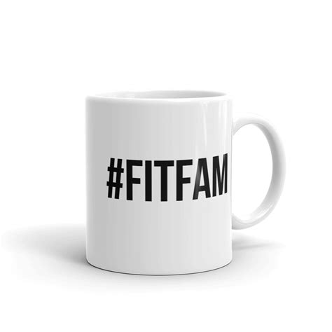 Fitfam Mug #fitfam #fitfammug #fitnessmug #fitness | Mugs, Pretty mugs, Tea mugs