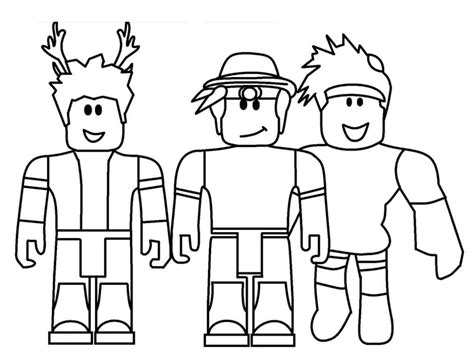 Roblox For Kids Coloring Page Download Print Or Color Online For Free