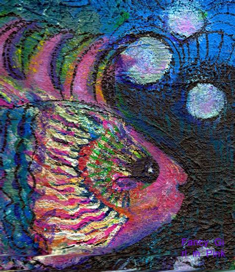 Happy Pink Fish Painting By Anne Elizabeth Whiteway