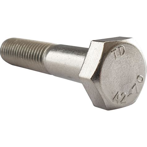 Metric A2 Stainless Steel Part Thread Hex Bolts Fusion Fixings