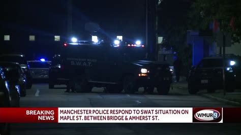 Person Barricaded Inside Manchester Home Youtube