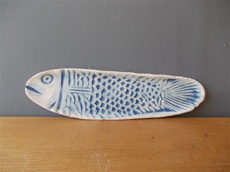 Check spelling or type a new query. FISH Plate / Decorative Fish Dish / Ceramic Plate / BLUE ...