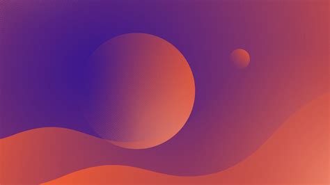 Online Crop Purple And Orange Abstract Painting Hd Wallpaper