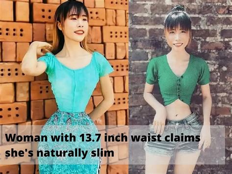 woman with tiny 13 7 inch waist believed to be one of world s smallest says she s naturally