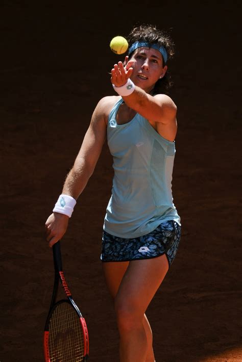 Carla suárez navarro, fransa açık'ta etkileyiciydi ve üçüncü tura ulaştı. Carla Suarez Navarro - Mutua Madrid Open in Madrid 05/06/2018