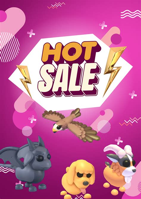 Hot Sale Adopt Me Pets Fly Ride Mega Neon All Ams Shop