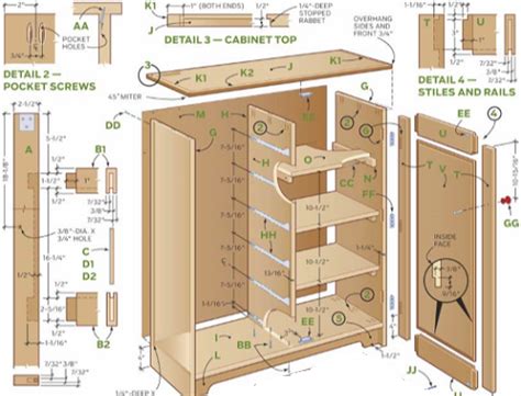 Whether you are handy and decide to build your own wall storage system or you prefer to buy individual cabinets and piece them together, you can go low cost while still achieving a. Cabinets plans 8 | Building kitchen cabinets, Cabinet ...