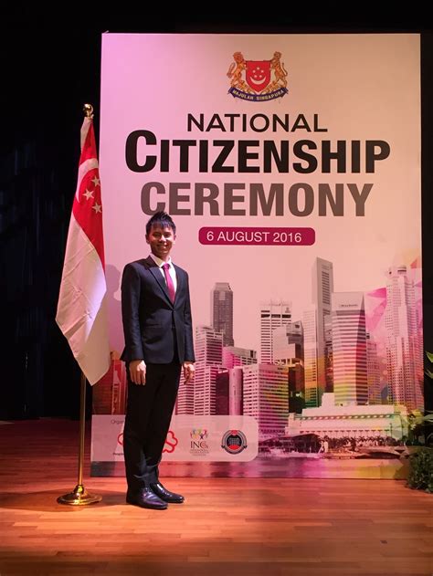 Citizenship Ceremony Emcee Singapore Lester Leo Singapores Leading