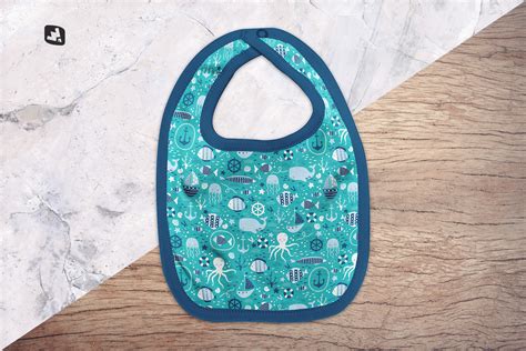 Download Top View Baby Bib Mockup | Designertale