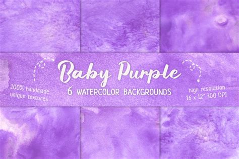 Baby Purple Abstract Watercolor Pretty Purple Backgrounds
