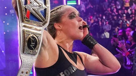 Ronda Rousey Set For Title Defense On Wwe Smackdown