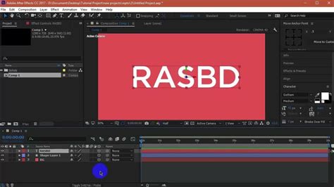 Adobe After Effects Full Course Part 9 Youtube