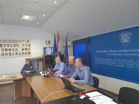 Policijska Uprava Dubrovačko Neretvanska Prezentirani Rezultati Rada
