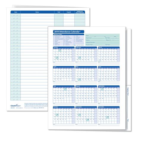 The admin generates profiles with qr codes for each employee. 2020 Employee Attendance Calendar | Calendar for Planning