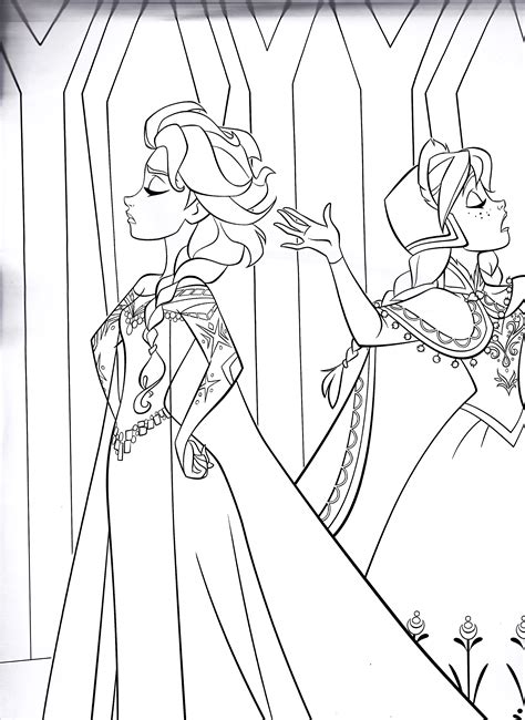 Anna Coloring Pages To Print