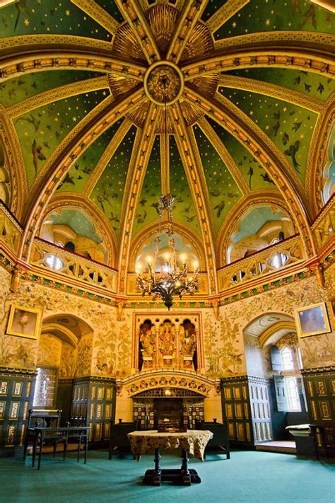 Drawing Room And Ceiling Castell Coch By Chris Spracklen Castles