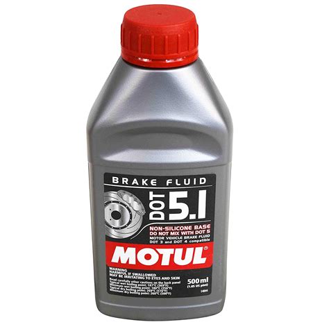 Motul Dot 51 Motor Vehicle Brake Fluid Fully Synthetic 500ml 05l