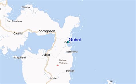 Gubat Tide Station Location Guide