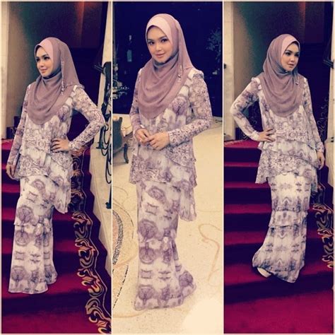 Siti nurhaliza pretty asian scarf design. Gambar Raya Siti Nurhaliza 2014 - Berita Terkini