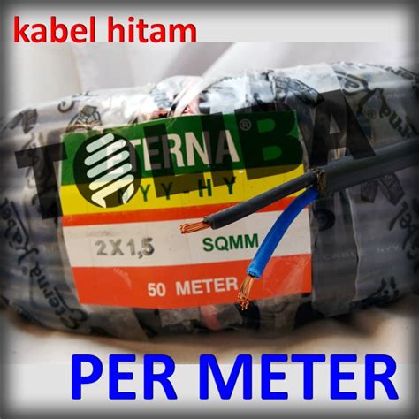 Di pasaran sendiri, terpal ada yang dijual per meter hingga per roll, dengan harga bervariasi. Jual kabel eterna nyyhy 2x1.5 serabut isi 2 per meter ...