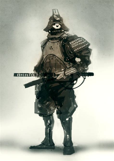 Speed Painted Samurai 22 Min By Torvenius On Deviantart With Images