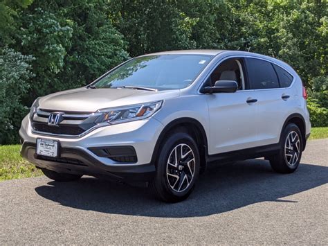 Pre Owned 2016 Honda Cr V Se Sport Utility In Milford 1679a Acura Of