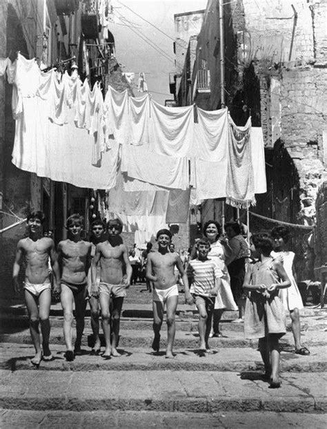Napoli 50s Photo Mario Cattaneo 1916 2004 Neorealismo Idee Di