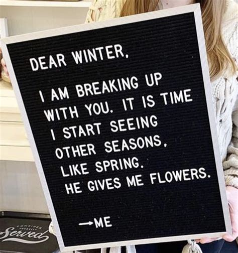 Spring Are You Coming Soon Message Board Quotes
