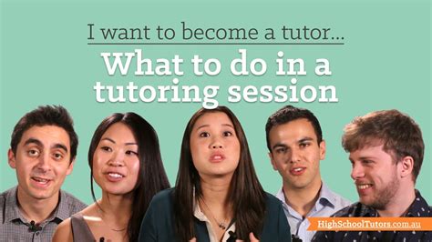 I Want To Become A Tutor Umm What Do You Actually Do In A Tutoring Session Youtube