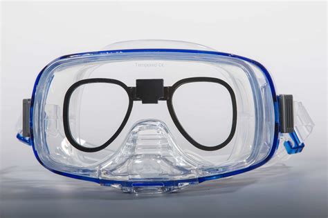 Scuba Dive Mask And Prescription Lens Insert Complete Package