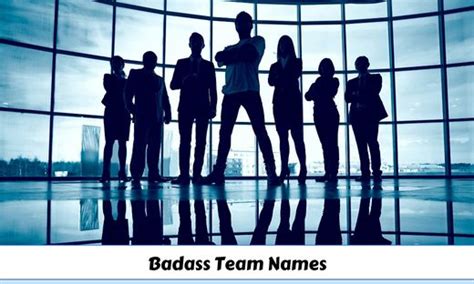 442 Badass Team Names For Your Squad