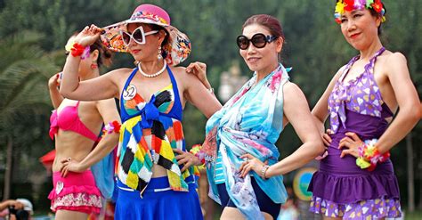 The age of a senior citizen varies according to the source. Senior Citizen Swimsuit Show Proves Age Is Just A Number ...