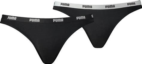 Puma Damen Iconic Bikini Slip 10er Pack Amazonde Bekleidung