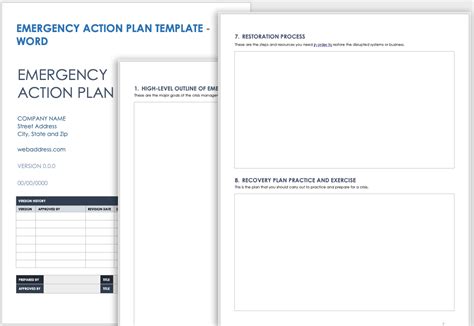 Free Microsoft Word Action Plan Templates Smartsheet
