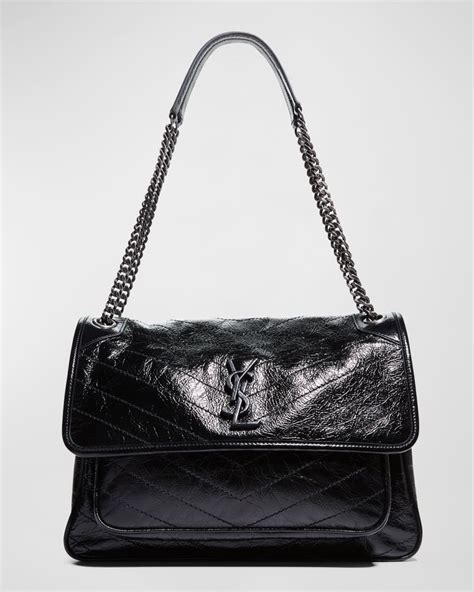 Saint Laurent Niki Monogram Ysl Large Flap Shoulder Bag Neiman Marcus