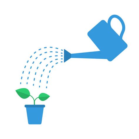 Watering An Illustrations Royalty Free Vector Graphics And Clip Art Istock