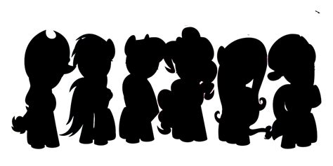 My Little Pony Silhouette At Getdrawings Free Download