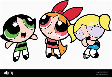 powerpuff girls blossom and bubbles and buttercup