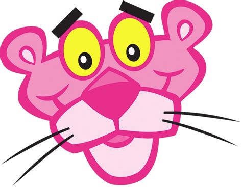 Pink Panther Face Transparent Png Stickpng