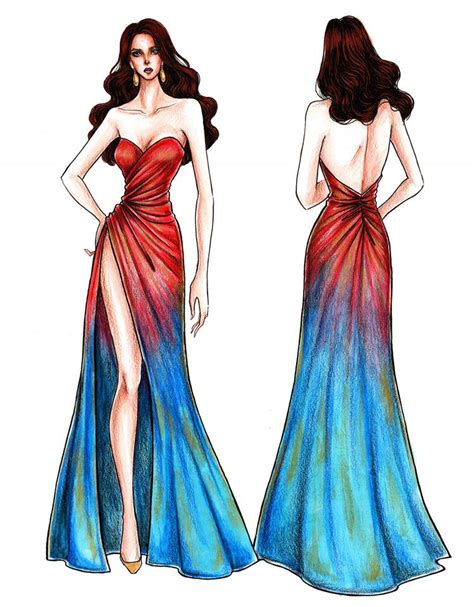 You can she her beautiful gown inside section. LOOK: Sketches of Catriona Gray's possible Miss Universe ...