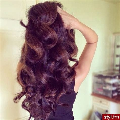 Big Bouncy Curls Long Voluminous Hair Latina Hair Brunette Curls Rollers Dark Hair Hair
