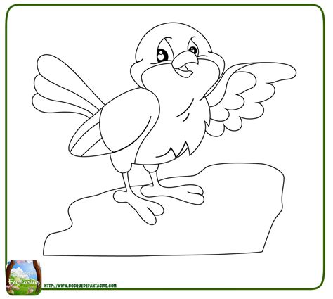 99 Dibujos De PÁjaros Y Aves ® Pájaros Para Colorear Infantiles