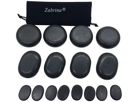 Zabrina Big Hot Stones Set Massage Stones Hot Stone Basalt Hot Rocks Stones Warm Stone Hot Stone