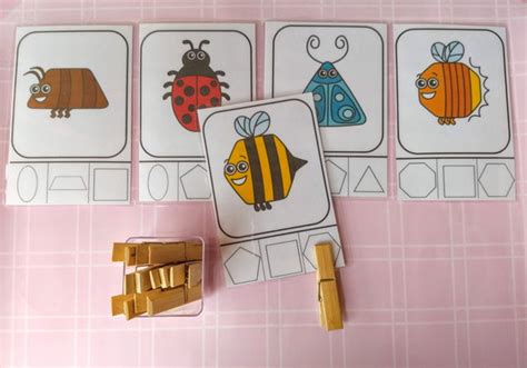 Jogando fica mais fácil e divertido aprender. Jogo das Formas Geométricas - Insetos no Elo7 ...